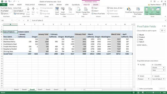So aktualisieren Sie Excel-Pivot-Tabellendaten