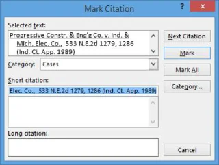 So erstellen Sie eine Autoritätstabelle in Word 2013
