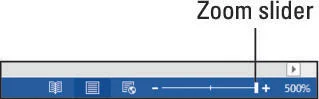 Como usar o zoom no Word 2013