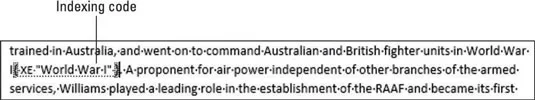 So erstellen Sie einen Index in Word 2013