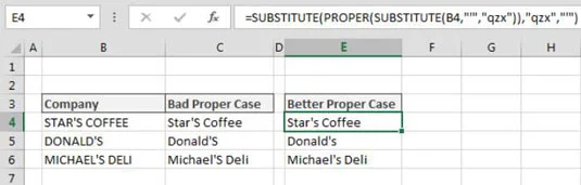 So ersetzen Sie Textzeichenfolgen in Excel
