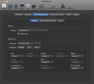 So richten Sie mehrere Monitormischungen in Logic Pro X ein