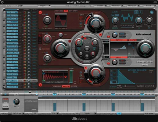 Erstellen von Beats mit Ultrabeat in Logic Pro X