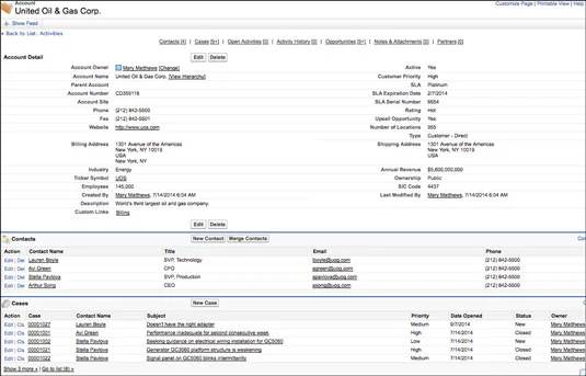 Como obter o máximo da página de detalhes da Salesforce.com