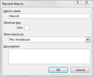Speichern Sie Excel-Makros in Ihrer persönlichen Makro-Arbeitsmappe