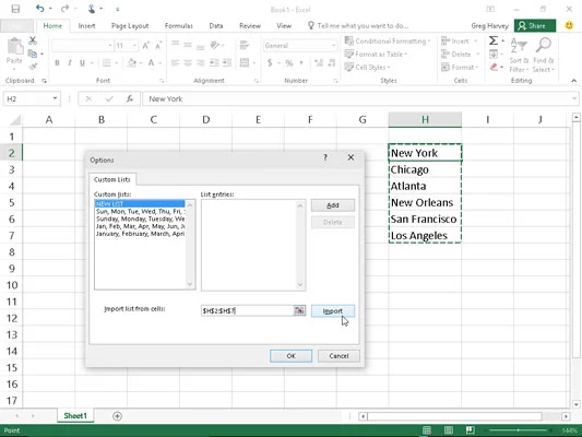 Como usar o preenchimento automático no Excel 2016