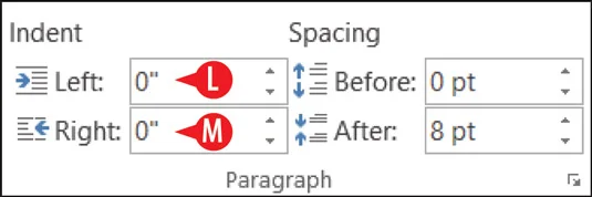 Como configurar recuo de parágrafo no Word 2016