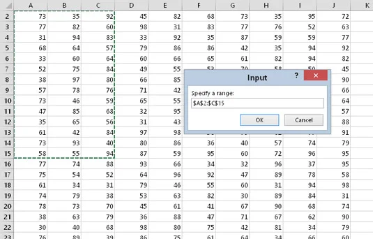 Como usar a função InputBox no Excel 2016 VBA