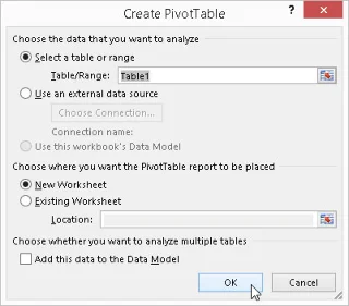 So erstellen Sie Pivot-Diagramme in Excel 2016