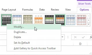 So erstellen Sie Ihren eigenen Slicer-Stil für Excel-Dashboards
