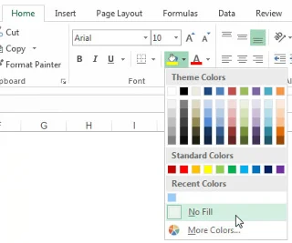 Verwenden Sie Farben in Excel-Tabellen sparsam, um das Design zu verbessern