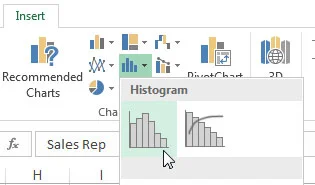 So erstellen Sie das Histogramm-Statistikdiagramm von Excel 2016