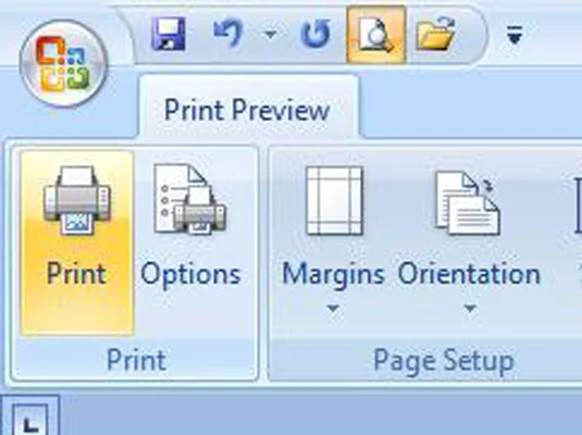 Comment prévisualiser avant d'imprimer dans Word 2007