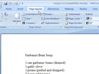 So erstellen Sie einen hängenden Einzug in einem Word 2007-Absatz