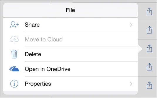 So arbeiten Sie mit Office-Dateien (Dokumente, Arbeitsmappen und Präsentationen) auf dem iPad