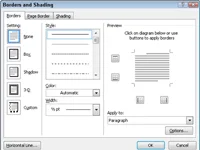 So setzen Sie einen Rahmen um eine Seite eines Word 2010-Dokuments