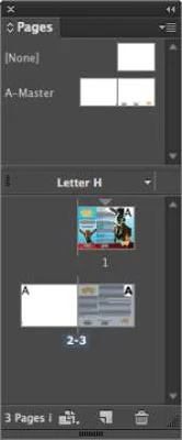 Panneaux Creative Cloud InDesign