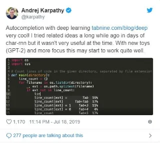 A inteligência artificial agora também é programável