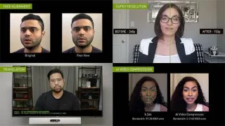 Nvidia Maxine: sistema de IA que suporta otimização de videochamadas online