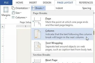 Vollständige Anleitung zu Word 2013 (Teil 13): Textspalten teilen