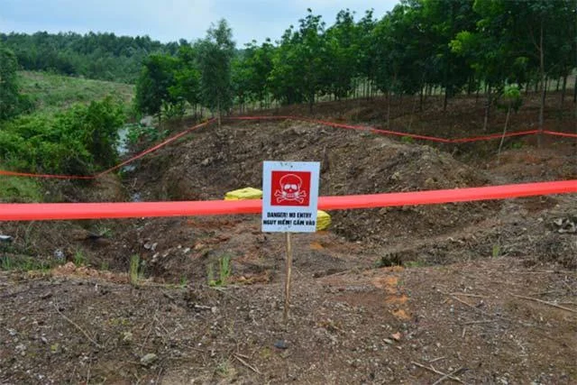 Usando IA para procurar bombas e minas não detonadas no Camboja
