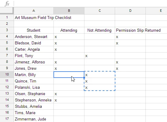 Google Sheets (Teil 1): Machen Sie sich mit Google Sheets vertraut
