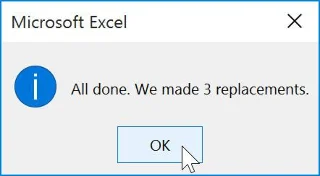 Excel 2016 - Pelajaran 10: Menggunakan fungsi Cari dan Ganti dalam Excel