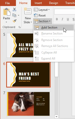 PowerPoint 2019 (Bölüm 8): Slayt yönetimi