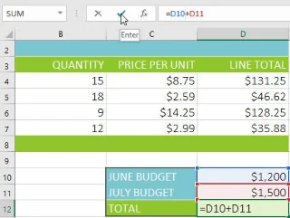 Excel 2016 - Ders 13: Excel'deki formüllere giriş