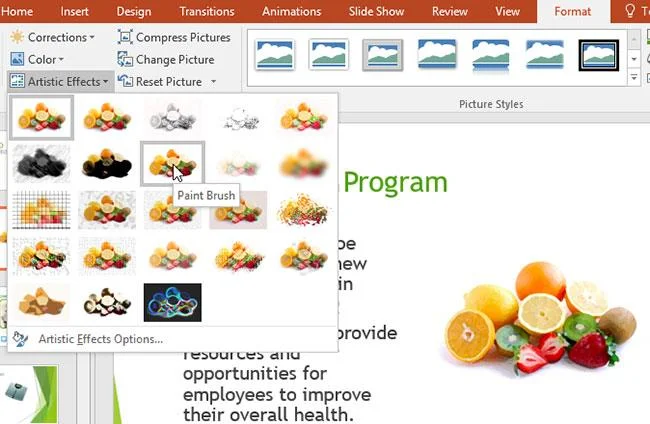 PowerPoint 2019 (Bölüm 15): Resim formatları