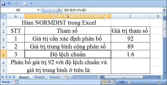 Comment utiliser la fonction NORMDIST dans Excel