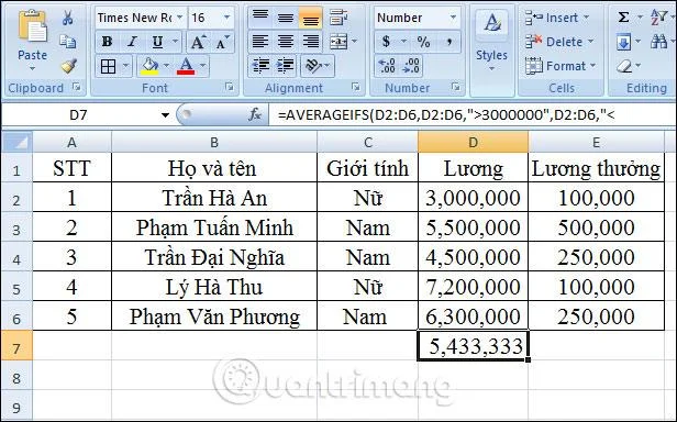 Excel'de EĞERORTALAMA işlevi: Birçok koşula göre ortalama nasıl hesaplanır