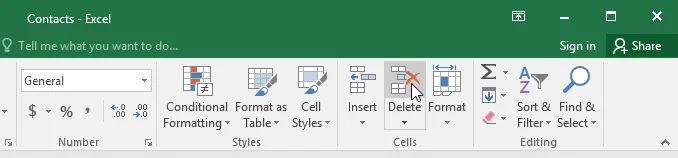 Excel 2019 (Bölüm 5): Sütunları, satırları ve hücreleri değiştirme