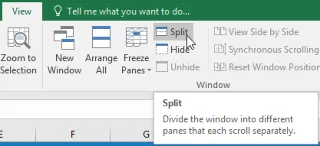 Excel 2019 (Bölüm 17): Satırları/sütunları dondurma ve seçenekleri görüntüleme