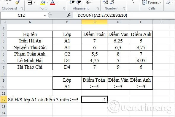Excel 2016 - Masquer des colonnes
