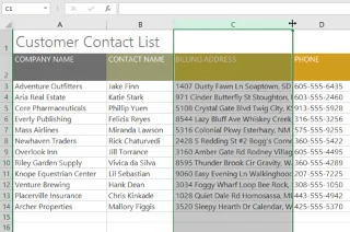 Excel 2019 (Bölüm 5): Sütunları, satırları ve hücreleri değiştirme
