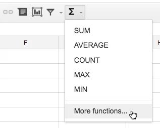 Google Sheets (Teil 8): Arbeiten mit Funktionen