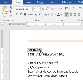 Vollständiger Leitfaden zu Word 2016 (Teil 4): Text formatieren