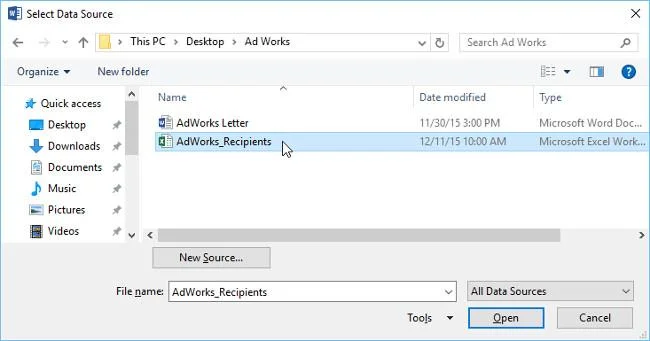 Vollständige Anleitung zu Word 2016 (Teil 28): So führen Sie Text zusammen und erstellen Serienbriefe
