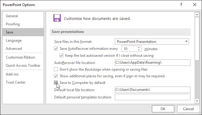 PowerPoint 2019 (Bölüm 3): Sunuyu kaydetme