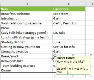 Excel 2019 (Bölüm 24): Yorumlar ve Ortak Yazarlar