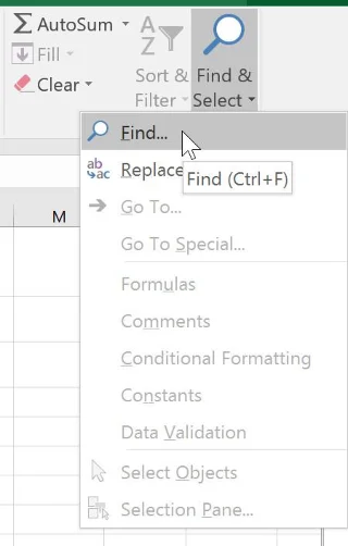 Excel 2016 - Pelajaran 10: Menggunakan fungsi Cari dan Ganti dalam Excel