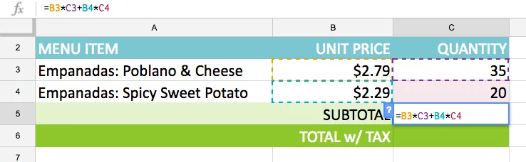 Google Sheets (Teil 6): Erstellen Sie komplexe Formeln