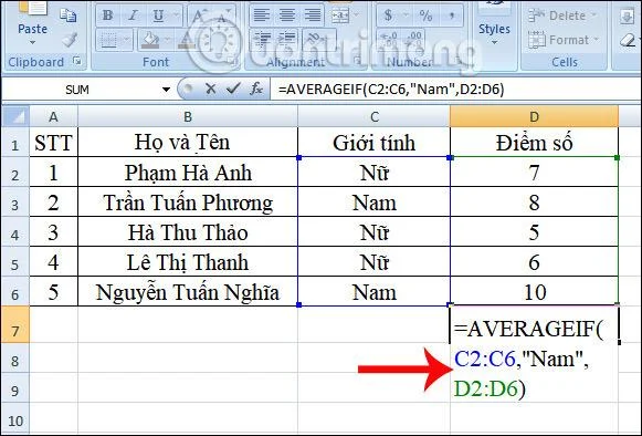 Excel'de EĞER ORTALAMA işlevi nasıl kullanılır?