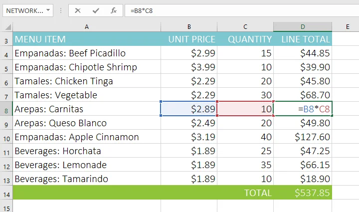 Excel 2019 (Bölüm 14): Göreli ve mutlak hücre başvuruları