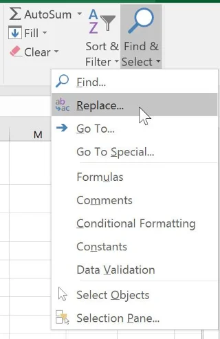 Excel 2016 - Pelajaran 10: Menggunakan fungsi Cari dan Ganti dalam Excel