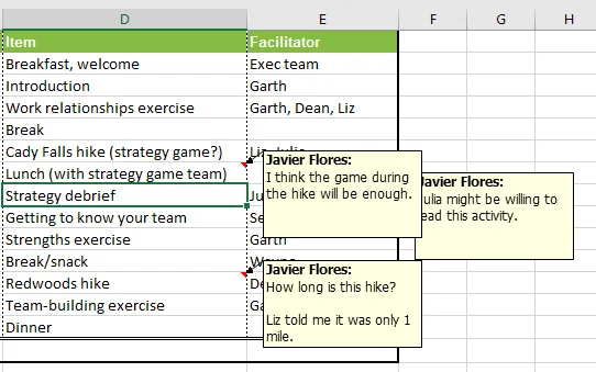 Excel 2019 (Bölüm 24): Yorumlar ve Ortak Yazarlar