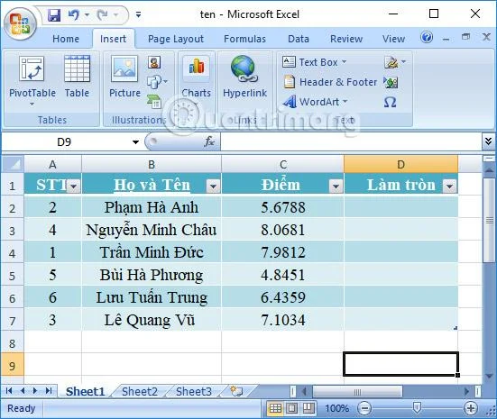 Yuvarlama işlevi, Excel'de yuvarlama işlevi nasıl kullanılır?