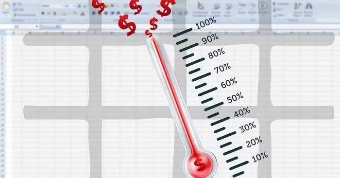 Excel'de termometre şablonu nasıl yapılır