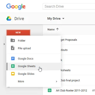 Google Sheets (Teil 1): Machen Sie sich mit Google Sheets vertraut